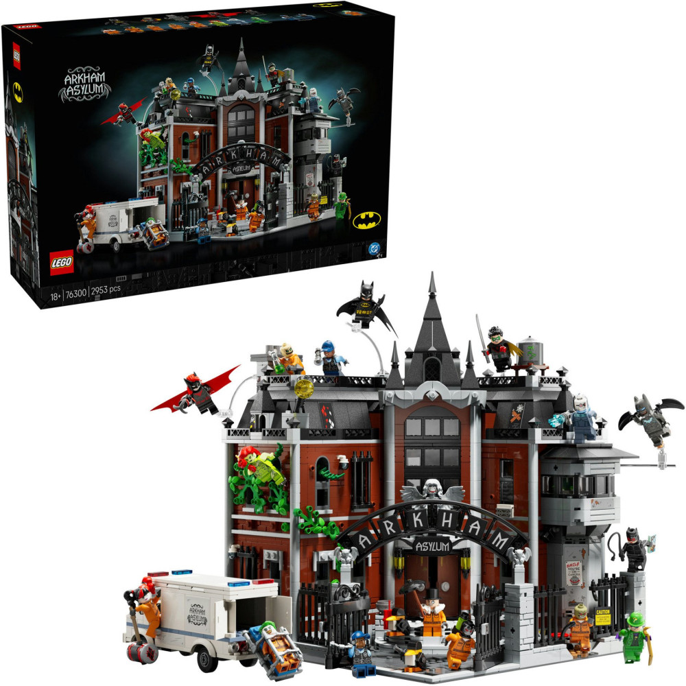 LEGO DC Super Heroes Batman Arkham Asylum, Giochi di costruzione