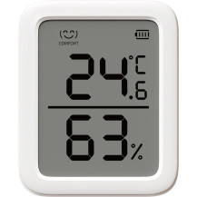 SwitchBot Termometro intelligente Plus – Termo-igrometro interno, Avvisatore