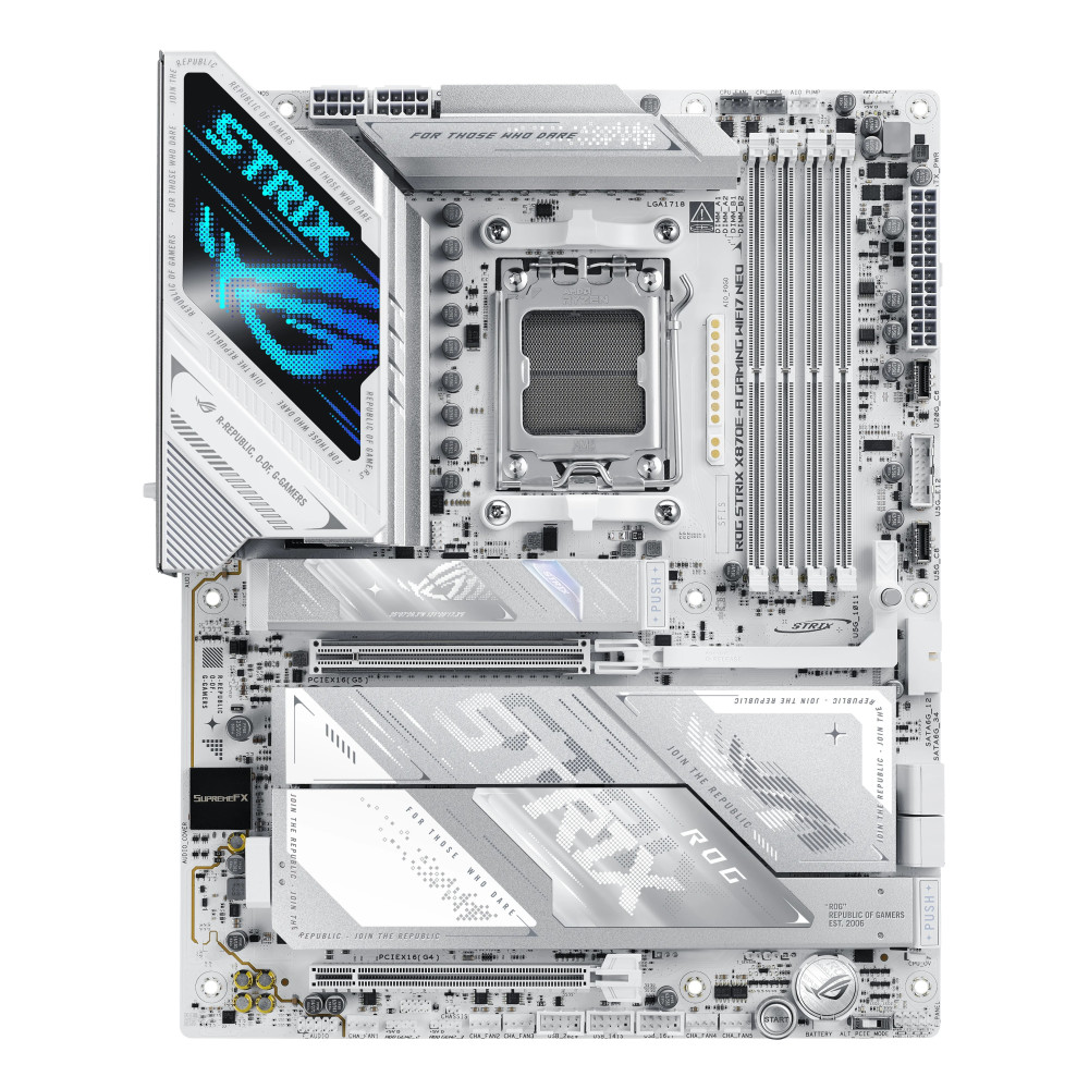 ASUS ROG STRIX X870E-A GAMING WIFI7 NEO - Scheda madre - ATX - Socket AM5 - Chips AMD X870E - USB4, USB 3.2 Gen 1, USB-C 3.2 Gen