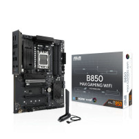 ASUS B850 MAX GAMING WIFI - Scheda madre - ATX - Socket AM5 - Chipsatz AMD B850 - USB 3.2 Gen 2, USB-C 3.2 Gen 2, USB 3.2 Gen 1,