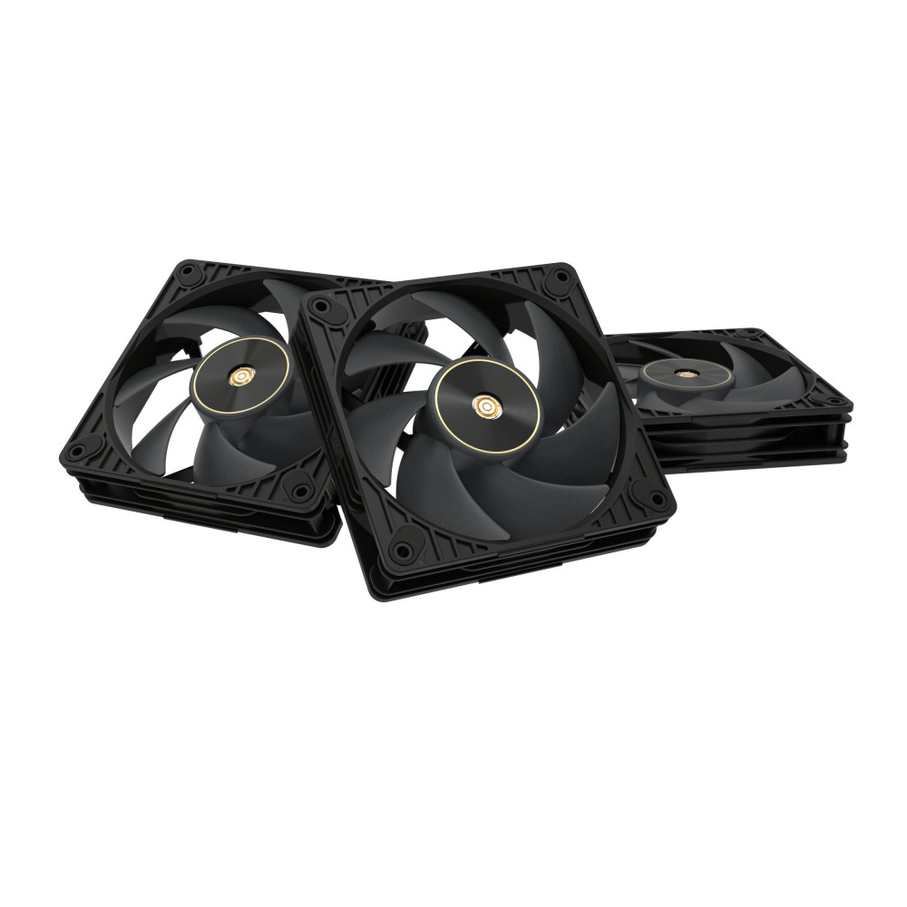 ASUS ProArt PF120 - Ventilatore per case - 120 mm - Nero (confezione da 3)