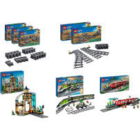 LEGO City Set completo stazione Bundle, Giochi di costruzione