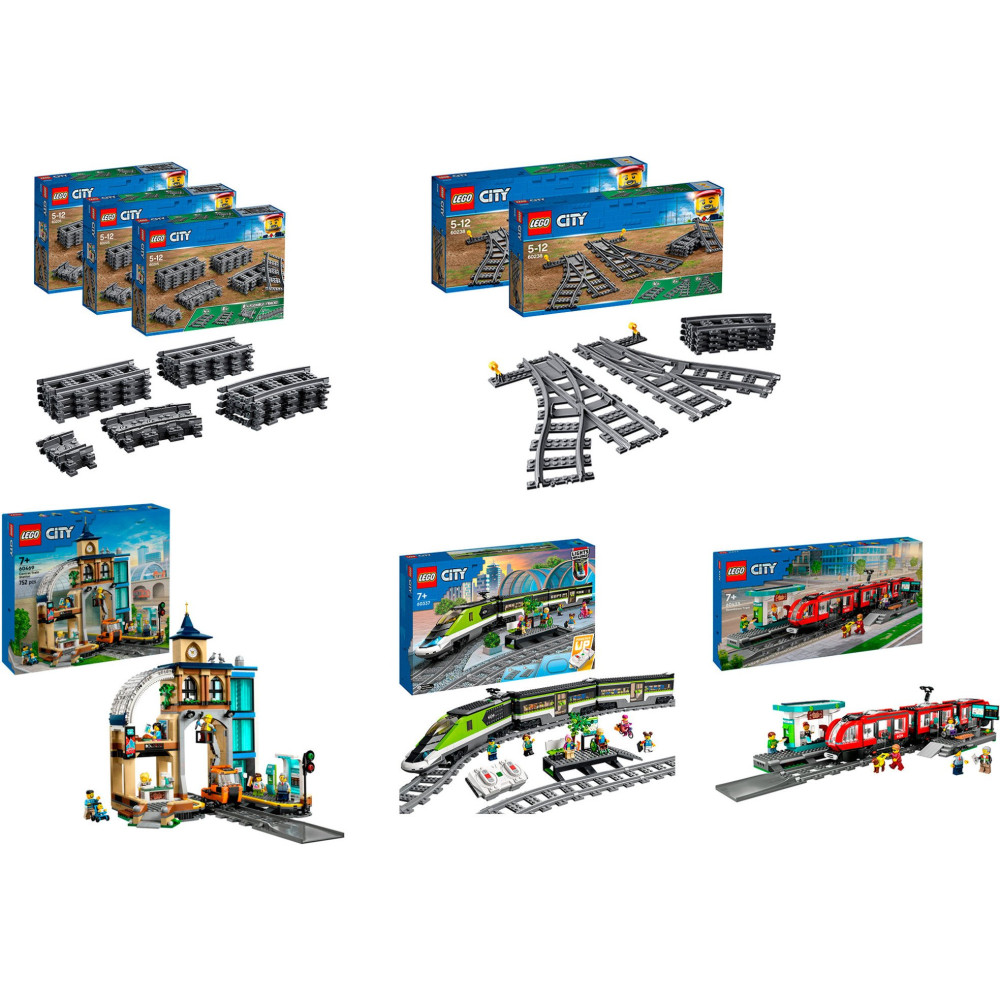 LEGO City Set completo stazione Bundle, Giochi di costruzione