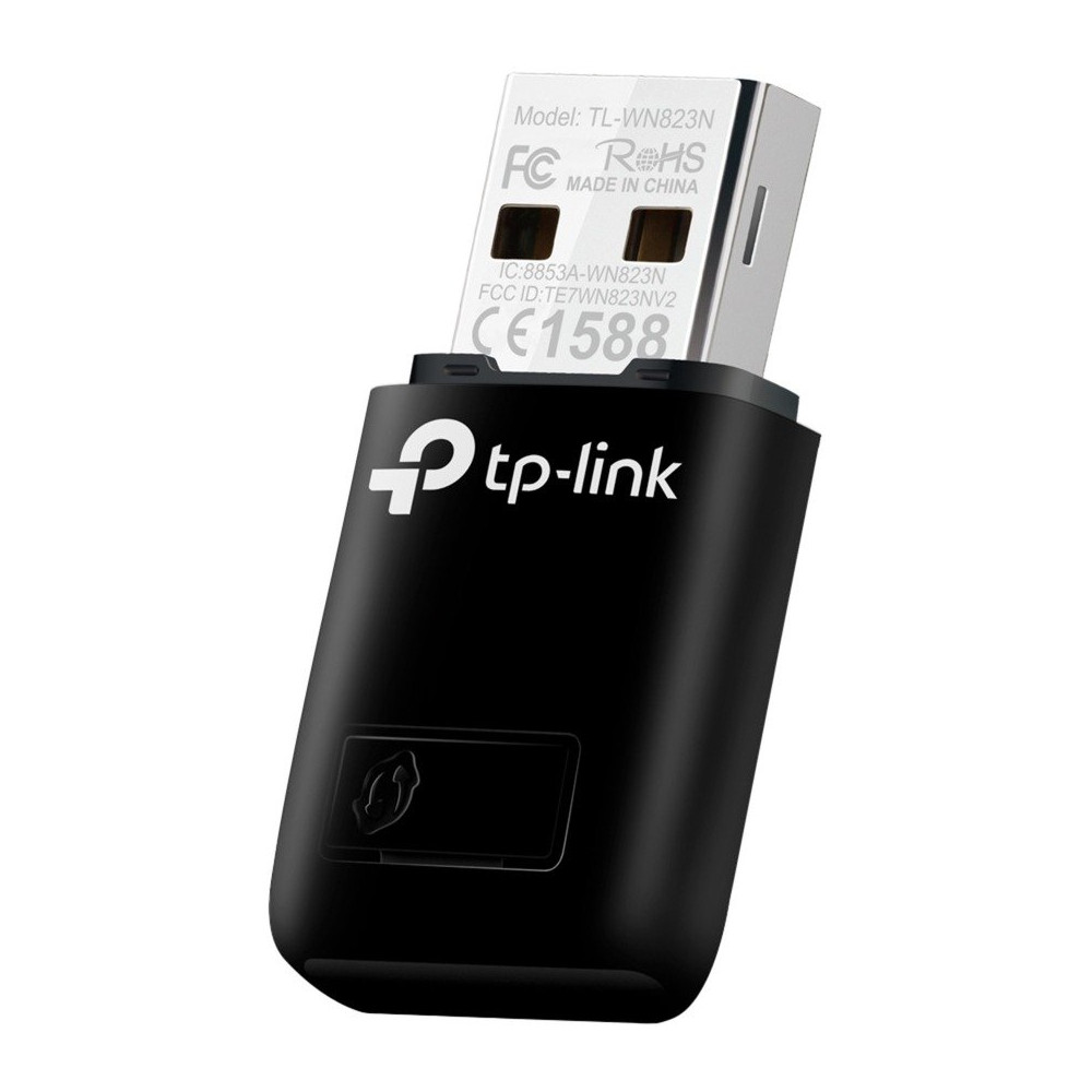 TP-Link TL-WN823N Adattatore USB scheda di rete wireless 300Mbps, Adattatore Wi-Fi