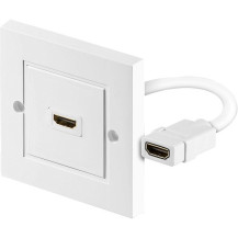 goobay 51722 cavo HDMI HDMI tipo A (Standard) Bianco, Scatola di giunzione