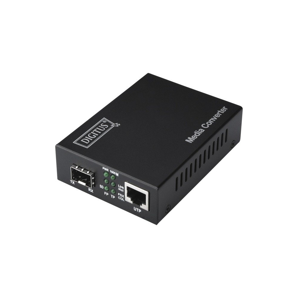 Digitus Convertitore Media Gigabit Ethernet , RJ45 / SFP