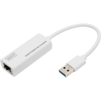 Digitus Adattatore Gigabit Ethernet USB-3.0, Scheda di rete
