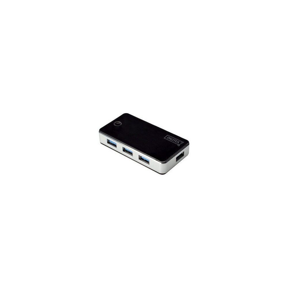 DIGITUS USB 3.0 Hub 4-Port schwarz