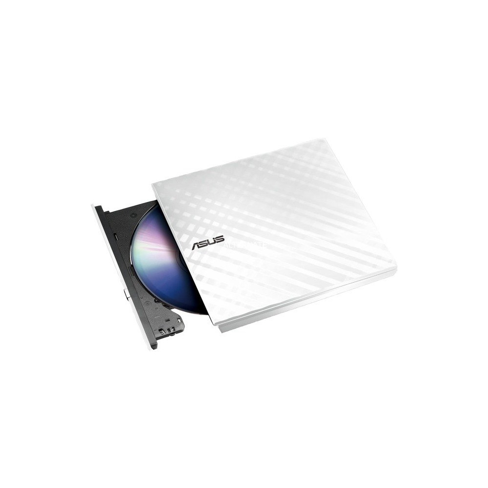 ASUS SDRW-08D2S-U Lite lettore di disco ottico DVD±R/RW Bianco, masterizzatore DVD esterno