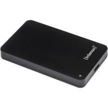 Intenso 2TB 2.5" Memory Case USB 3.0 disco rigido esterno 2000 GB Nero, Hard-disk