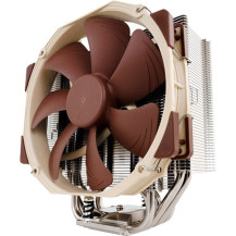 Noctua NH-U14S sistema di raffreddamento per computer Processore Refrigeratore 12 cm Marrone, Acciaio inossidabile, raffreddamen