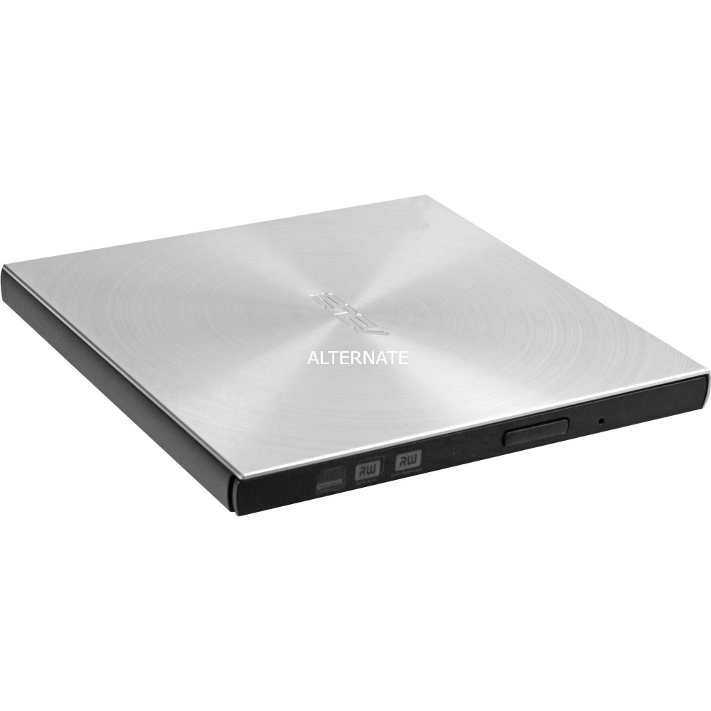 ASUS SDRW-08U5S-U lettore di disco ottico DVD Super Multi DL Metallico, masterizzatore DVD esterno