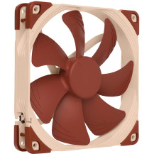 Noctua NF-A14 PWM Case per computer Ventilatore 14 cm Marrone, Ventola