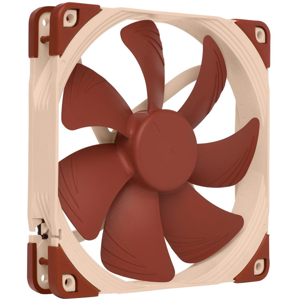 Noctua NF-A14 PWM Case per computer Ventilatore 14 cm Marrone, Ventola