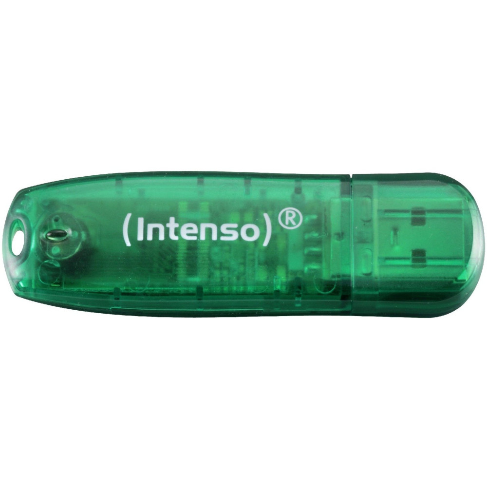 Intenso Rainbow Line unità flash USB 8 GB USB tipo A 2.0 Verde, Chiavetta USB