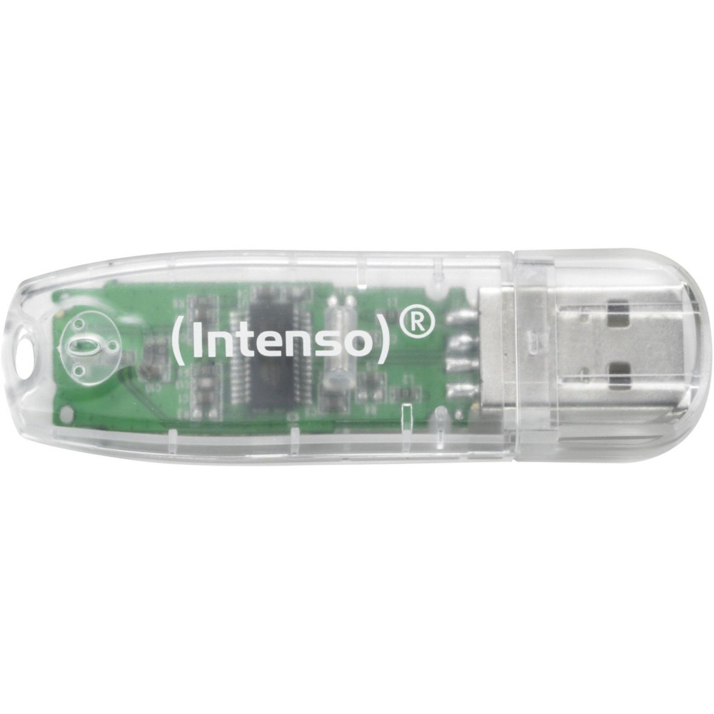 Intenso Rainbow Line unità flash USB 32 GB USB tipo A 2.0 Trasparente, Chiavetta USB