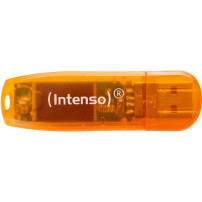 Intenso Rainbow Line unità flash USB 64 GB USB tipo A 2.0 Arancione, Chiavetta USB