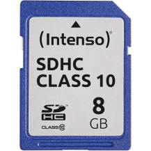 Intenso 3411460 memoria flash 8 GB SDHC Classe 10, Scheda di memoria