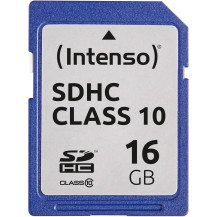 Intenso 3411470 memoria flash 16 GB SDHC Classe 10, Scheda di memoria