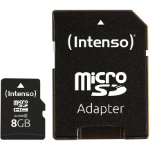 Intenso 3403460 memoria flash 8 GB SDHC Classe 4, Scheda di memoria
