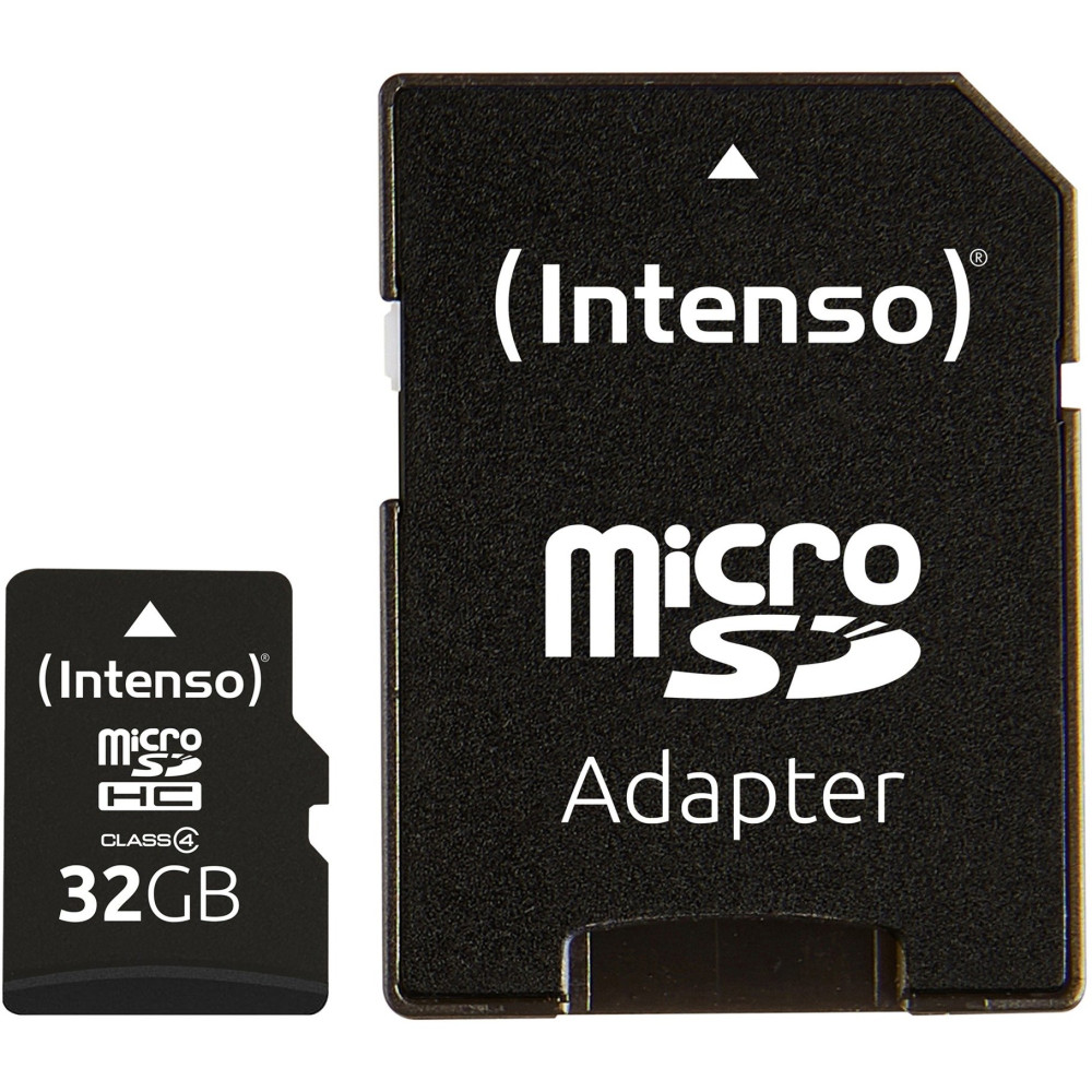 Intenso 3403480 memoria flash 32 GB MicroSDHC Classe 4, Scheda di memoria