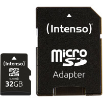 Intenso 32GB MicroSDHC Classe 10, Scheda di memoria