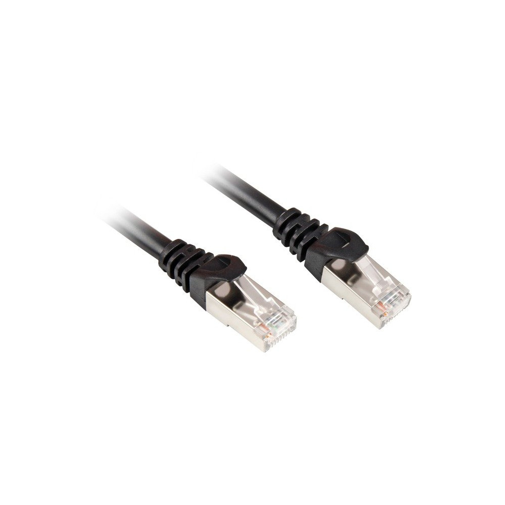 Sharkoon 4044951015009 cavo di rete Nero 3 m Cat6 S/FTP (S-STP)