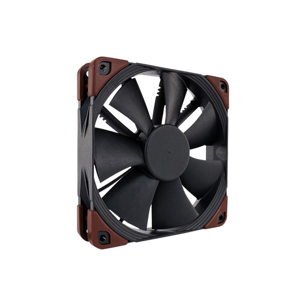 Noctua NF-F12 INDUSTRIALPPC-2000 IP67 PWM Case per computer Ventilatore 12 cm Nero, Marrone, Ventola