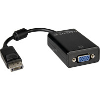 DeLOCK 61848 cavo e adattatore video 0,125 m VGA (D-Sub) DisplayPort Nero