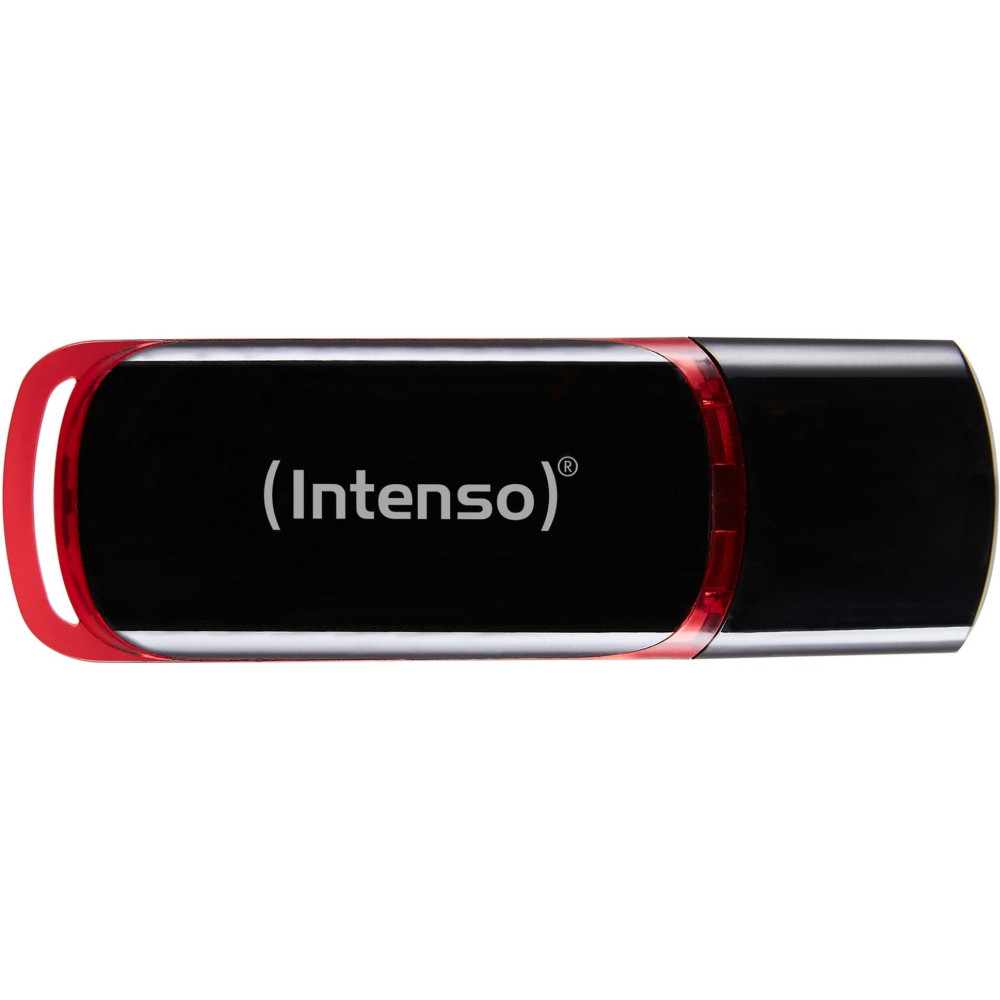 Intenso 8GB USB2.0 unità flash USB USB tipo A 2.0 Nero, Rosso, Chiavetta USB