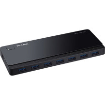 TP-Link UH700 hub di interfaccia USB 3.2 Gen 1 (3.1 Gen 1) Micro-B 5000 Mbit/s Nero, Hub USB