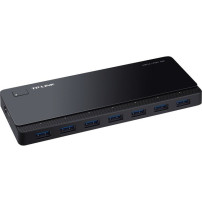 TP-Link UH700 hub di interfaccia USB 3.2 Gen 1 (3.1 Gen 1) Micro-B 5000 Mbit/s Nero, Hub USB