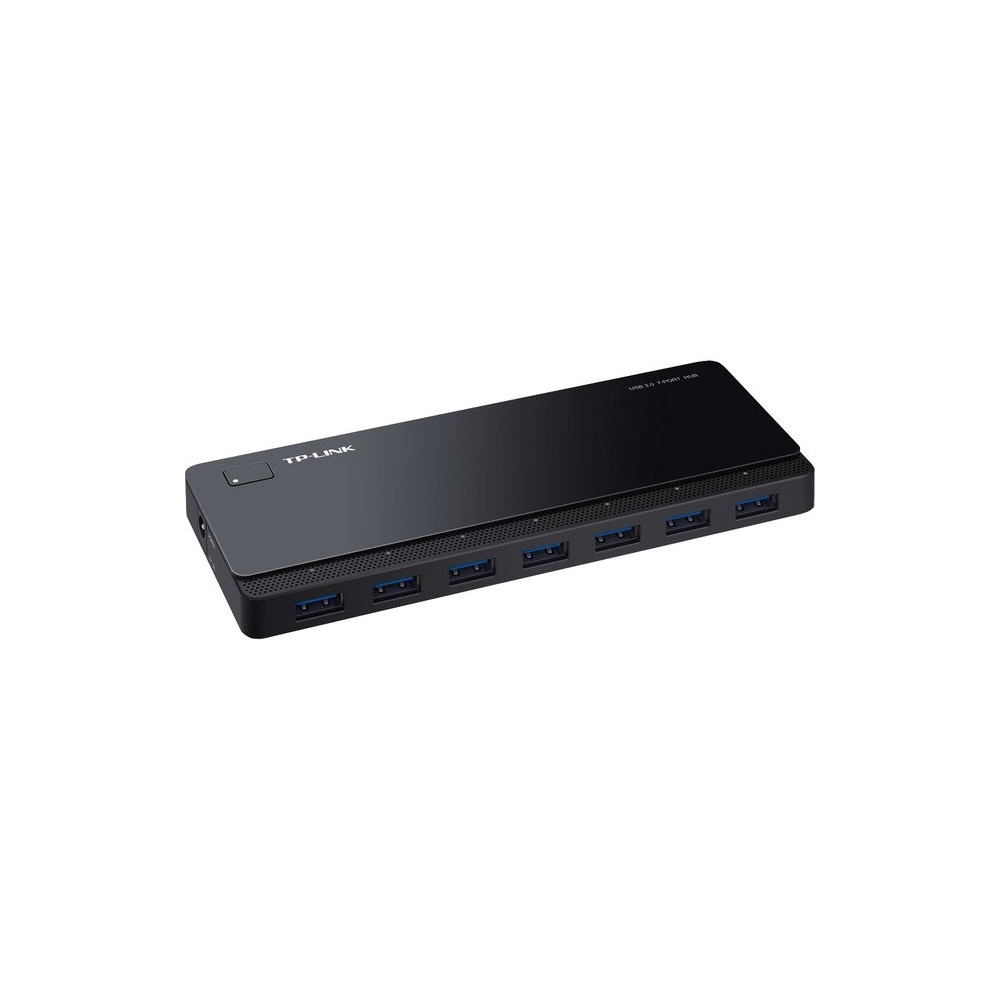 TP-Link UH700 hub di interfaccia USB 3.2 Gen 1 (3.1 Gen 1) Micro-B 5000 Mbit/s Nero, Hub USB