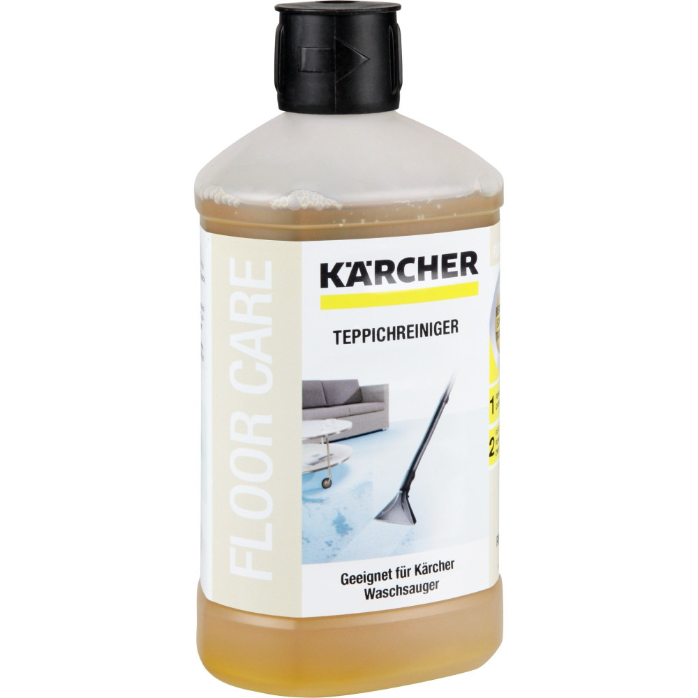 Kärcher RM519 Fast Dry Liquid Carpet Cleaner 1000 ml, Agenti di sgrassatura