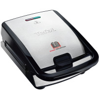 Tefal Snack Collection SW852D tostiera 700 W Nero, Acciaio inox, Creatore del panino