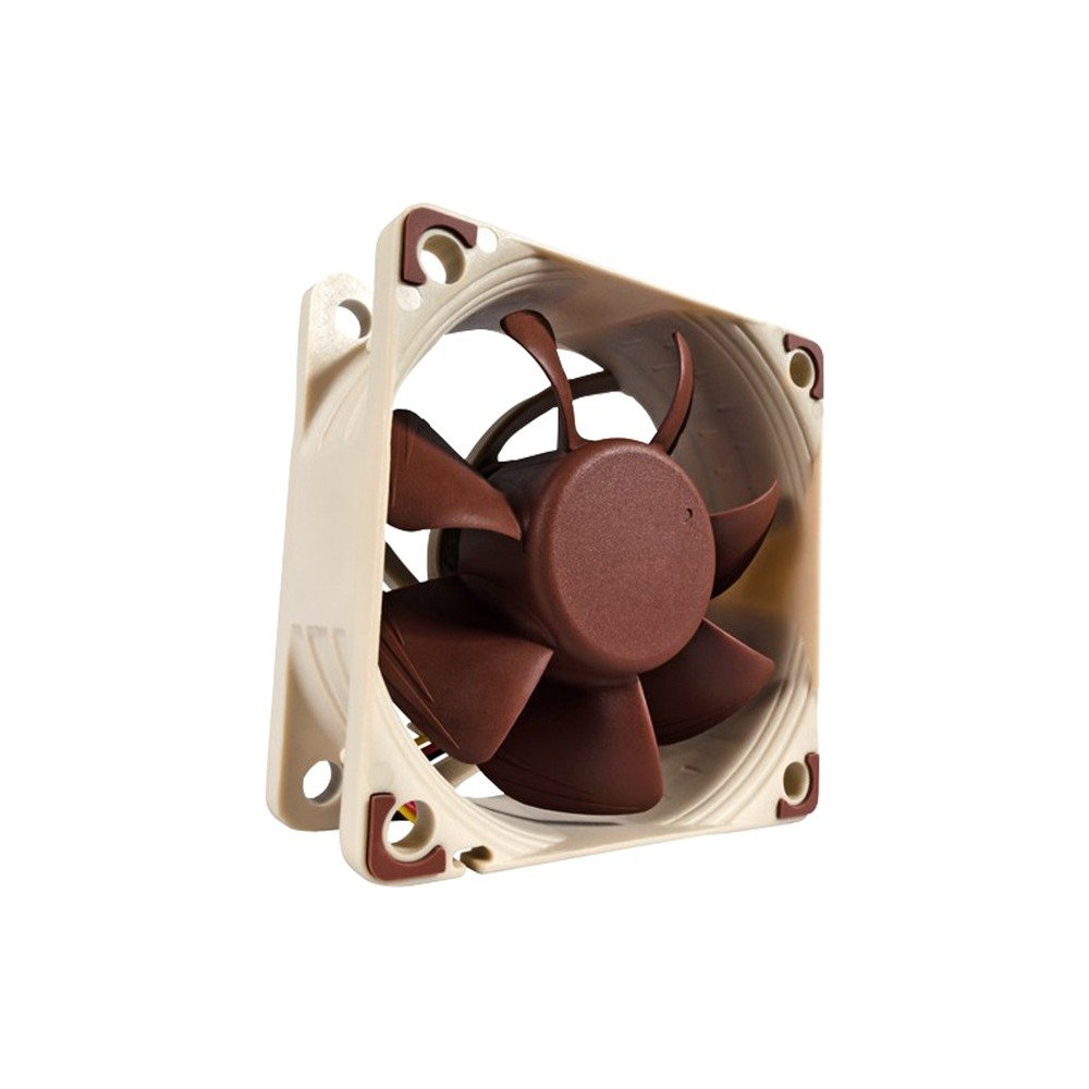 Noctua NF-A6x25 PWM Case per computer Ventilatore 6 cm Beige, Marrone, Ventola