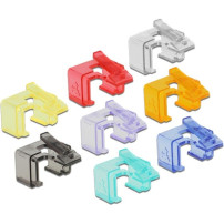DeLOCK 86420 fermacavo Multicolore 16 pezzo(i), Parti di ricambio