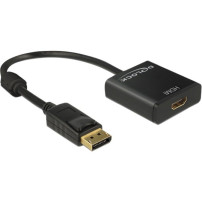 DeLOCK 62607 cavo e adattatore video 0,2 m DisplayPort HDMI tipo A (Standard) Nero