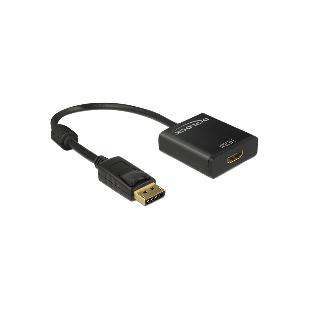 DeLOCK 62607 cavo e adattatore video 0,2 m DisplayPort HDMI tipo A (Standard) Nero