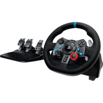 Logitech Logitech G29 Driving Force Racing Wheel Volante da Corsa, Pedali Regolabili, Ritorno di Forza Reale, Comandi Cambio in 