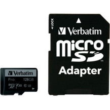 Verbatim Pro 64 GB MicroSDXC UHS Classe 10, Scheda di memoria