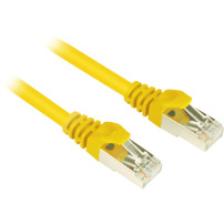 Sharkoon 1.5m Cat.6 S/FTP cavo di rete Giallo 1,5 m Cat6 S/FTP (S-STP)