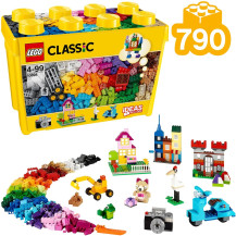 LEGO Classic Scatola grande mattoncini creativi  - 10698, Giochi di costruzione