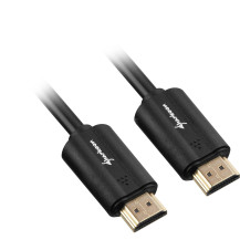 Sharkoon HDMI/HDMI 4K, 10m cavo HDMI HDMI tipo A (Standard) Nero