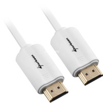 Sharkoon 2m, 2xHDMI cavo HDMI HDMI tipo A (Standard) Bianco