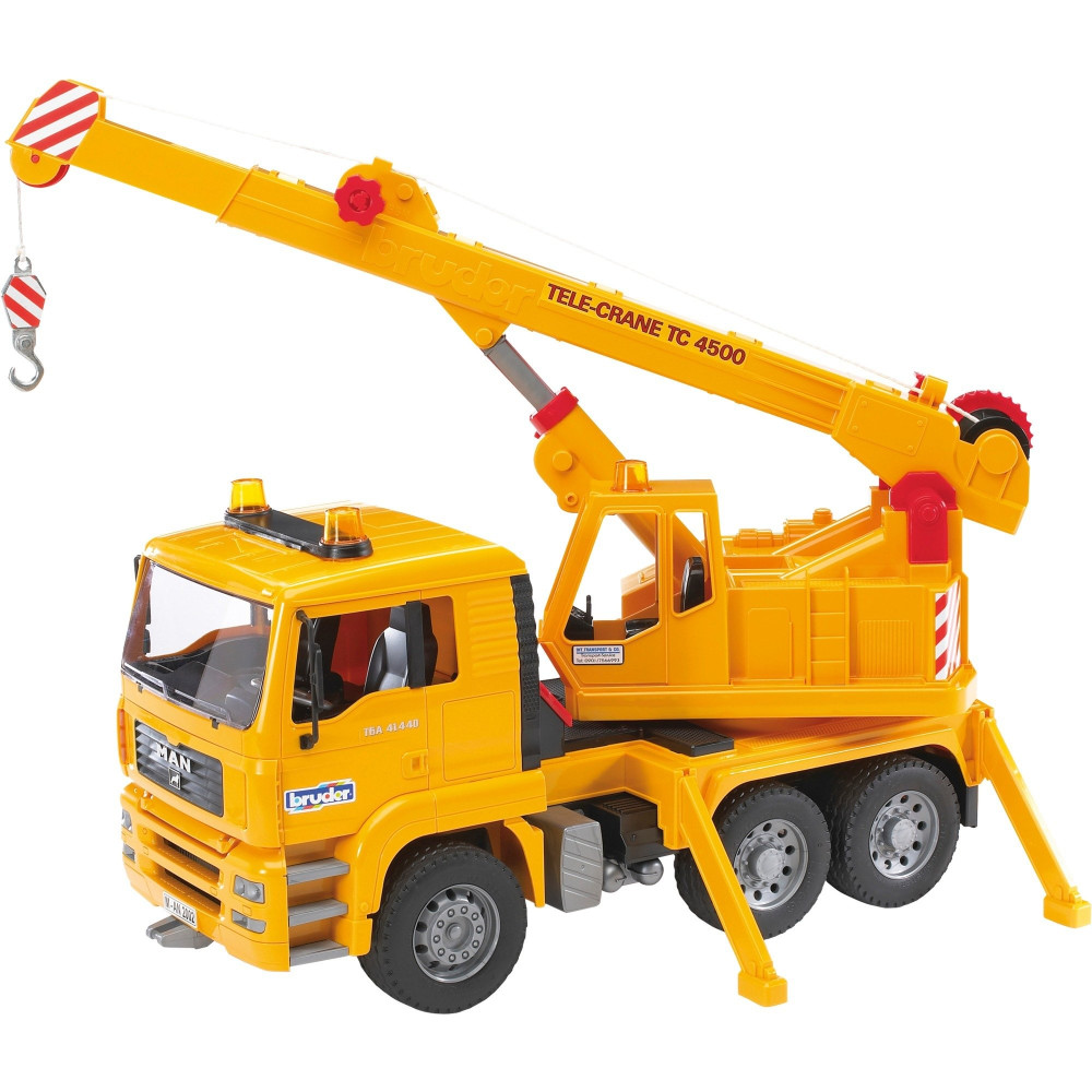 bruder MAN Crane truck (without Light and Sound Module) veicolo giocattolo, Veicolo modello