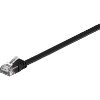 goobay 95387 cavo di rete Nero 5 m Cat6 U/UTP (UTP)