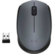 Logitech M170 Grey-K mouse Ambidestro RF Wireless Ottico 1000 DPI