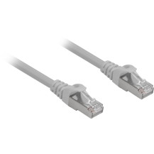 Sharkoon Cat.6a SFTP cavo di rete Grigio 0,25 m Cat6a S/FTP (S-STP)