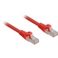 Sharkoon Cat.6a SFTP cavo di rete Rosso 10 m Cat6a S/FTP (S-STP)